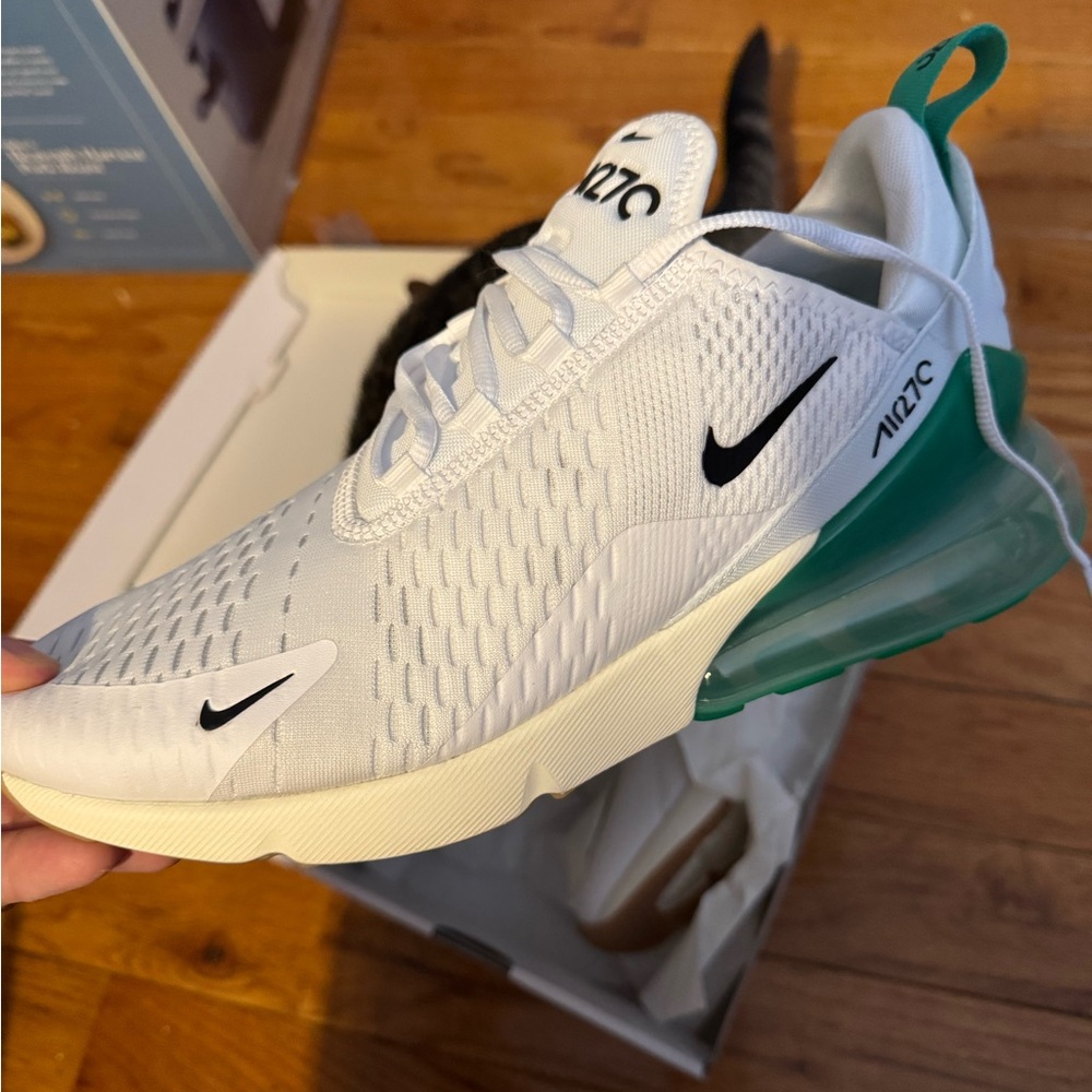 Nike brand new sneakers - did not fit and I missed the return window. Paid $130
